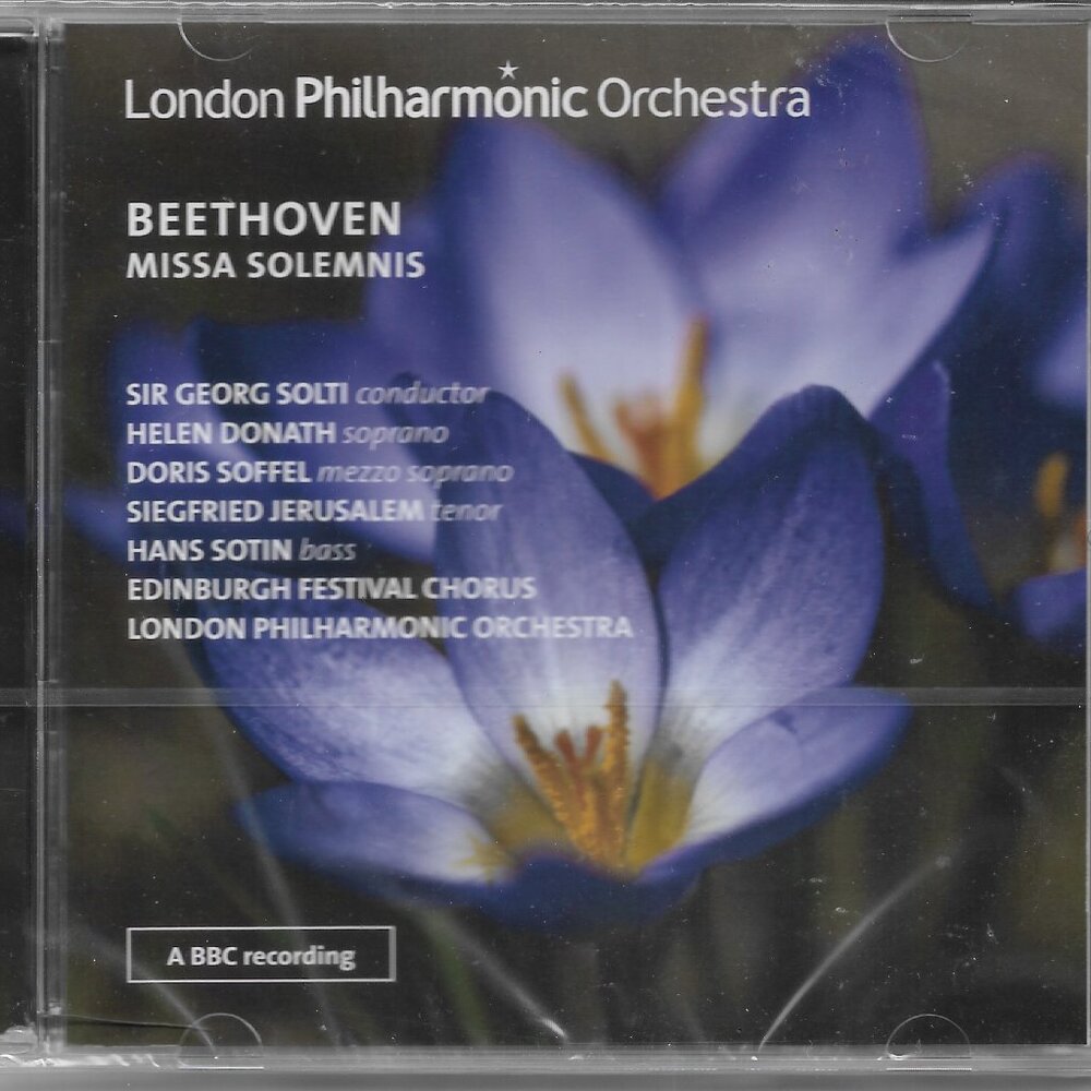 Beethoven Missa Solemnis London Phil BBC Recording Sir George Solti Import NEW